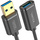 Kabëll USB 3.0 AM-AF Unitek,0.5m; Y-C456GBK