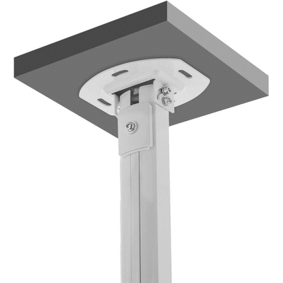 Mbajtës tavani për projektor Techly 309654, i rregullueshëm 38-58 cm, kapacitet 13.5 kg, argjendtë