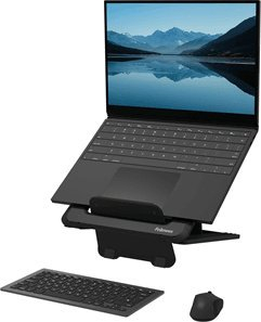 Qëndrim laptopi Fellowes Breyta, 12 nivele naltësie, deri 14", gri