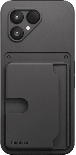 Mbajtës kartelash Fairphone Horizon, për Fairphone 6, plastikë e ricikluar, i zi