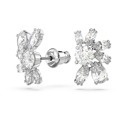 Vathë për femra Swarovski, të argjendtë