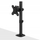 Mbajtëse monitori Lindy Stubby Fixed Display Mount, VESA 75x75 100x100, montim në tavolinë, e zezë