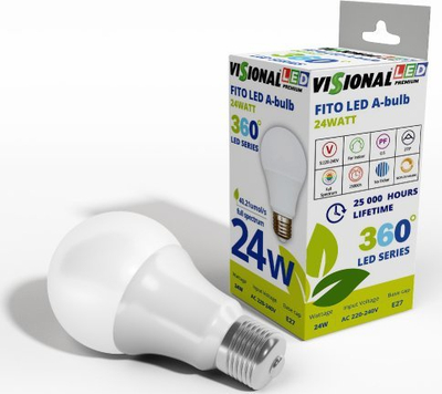 Llampë për bimë Komelon LED Phytolamp Bulb, 24W, bazë E27
