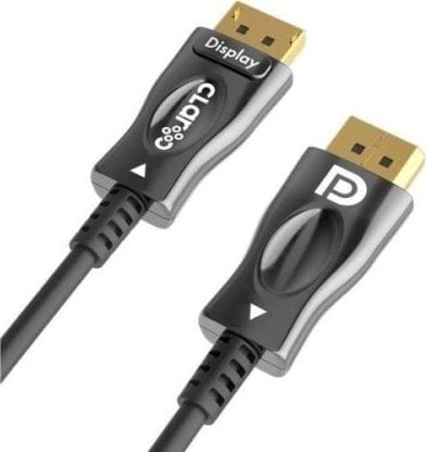 Kabllo DisplayPort Claroc CLAROC DP 14, 20m, 4K 120Hz, e zezë
