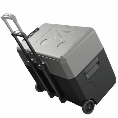 Frigorifer udhëtimi Yolco BCX40, 39L, kompresor, gri