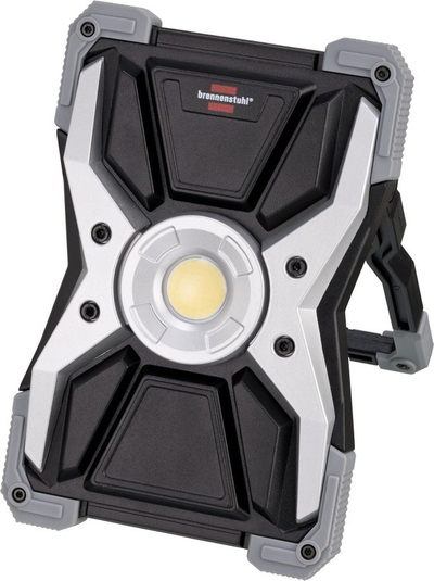 Reflektor pune LED Brennenstuhl RUFUS 3010 MA, me bateri të rikarikueshme, me altoparlant Bluetooth, ngjyrë zi-gri