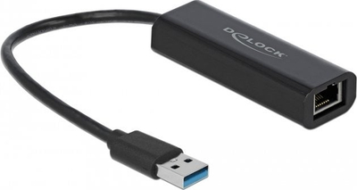 Kartë rrjeti Delock 66299, USB, 5000 Mbit/s, e zezë