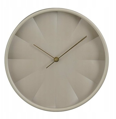 Orë muri Mica Tikki, 30 cm, stil minimalist, gri