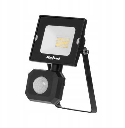 Рефлектор ЛЕД Rebel URZ3622 PIR, 10W, ладна бела светлина