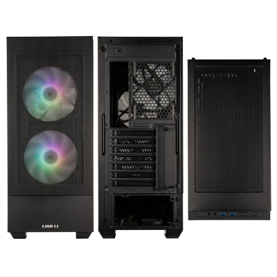 Kasa PC Lian Li Lancool 205 Mesh C, Mid Tower, xham i temperuar, e zezë