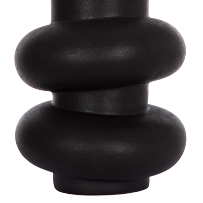 Dekor tavoline qeramike Rook Φ16x25,5Hcm (HM4627.02), zezë