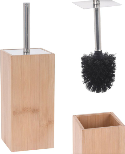 Furçë tualeti Bathroom Solutions më vete K CP8400270, bambus, kafe