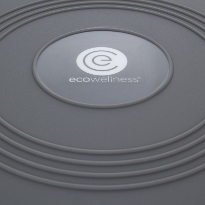 Disk balancues ECOWELLNESS QB 014, 33 cm, PVC, gri