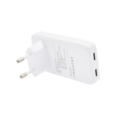 Dviced Slim Wall Charger 45W GaN 2 USB-C EU, White
