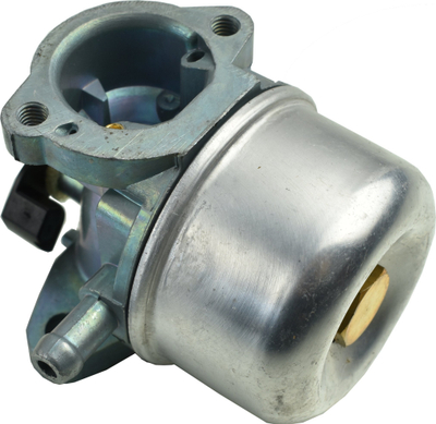 Karburator universal për motor benzinë, trup metalik, rezervuar karburanti, argjendtë