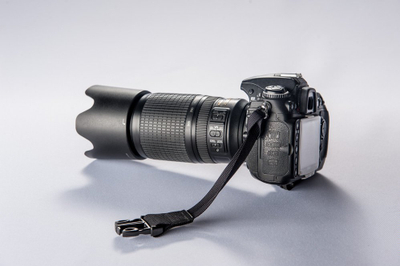 Mbyllës sigurie për kamerë Casco v.1 Buckle Reporter, lak poliamidi, DURAFLEX, i zi