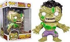 Figurë koleksionare Funko Pop Jumbo Marvel Zombie Hulk, 10\", 25 cm, shumëngjyrëshe
