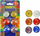 Magnetë dekorativë Centrum Glitter 88804, 30mm, set 6 copë, shumëngjyrësh