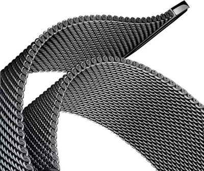 Rrip për Apple Watch Series 7, 45mm, çelik inox, magnetik, blu
