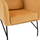 Kolltuk bergere HM8721.09, kadife, 67x80x102 cm, ngjyrë ari