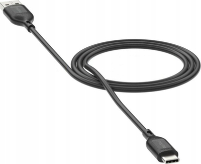 Kабел полнач Mophie Essentials, USB A во USB C, 1m, црн