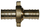 Lidhës për zorrë TDM Brass 472, 25mm, bronz