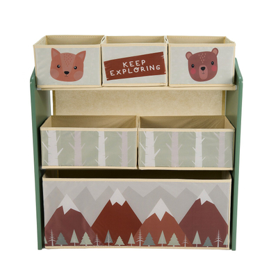Organizues lodrash U-grow, dru, 63x30x60 cm, jeshil