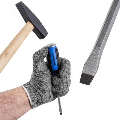 Kaçavidë magnetike Forsage Power SL6x100 mm, majë e drejtë, blu e zezë