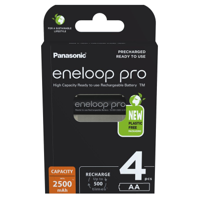 Bateri Panasonic Eneloop Pro AA/4B 2000mAh