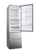 Frigorifer kombi Haier HTW5620DNMG, 414L, No Frost, inox