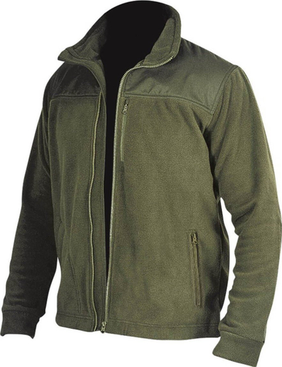 Xhaketë pune Dedra Work Jacket, fleece 280 g/m², madhësia XXL, e gjelbër