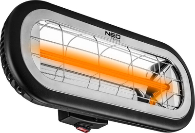 Ngrohës elektrik NEO, IP65, 2000W, i zi