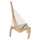 Karrige lounge Harp 85x101,5x128,5Hcm (HM9861)