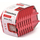 Set tabakash organizuese Prosperplast Bineer Short, 8 copë, 206x118x144mm, të kuqe