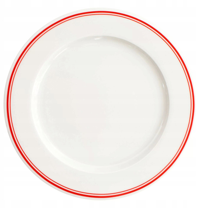 Pjatë e sheshtë Verlo Forte Rivo V FO110 12, 27 cm, e bardhë