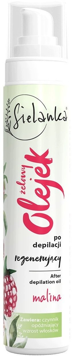 Vaj xhelor rigjenerues pas depilimit Sielanka Raspberry, 50ml
