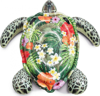 Dyshek notues Intex Turtle, 191x170cm, me doreza, shumëngjyrësh