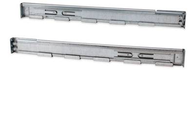 Komplet shina UPS LevelOne Rail Kit, për kabinete rrjeti, ngjyrë e zezë