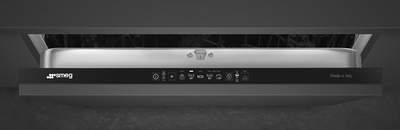 Enëlarëse e integrume Smeg ST311CS, 60cm, 13 sete, e zezë