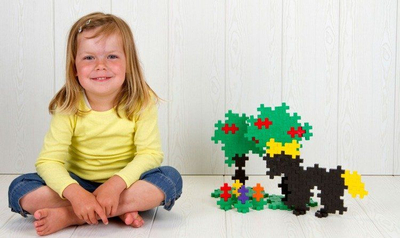 Set ndërtimi Plus Plus Big Basic Dinosaur, 50 copa, shumëngjyrësh