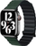 Rrip ore Beline Magnetic Pro për Apple Watch 38/40/41mm, magnet, dyngjyrësh, zi me jeshile