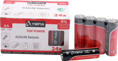 Bateri për shpi Olympia 40179 AA, alkaline