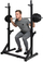 Stojcë e rregullueshme për squat VirtuFit Adjustable Squat Rack, për shpi dhe studio, strukturë e fortë, e zezë