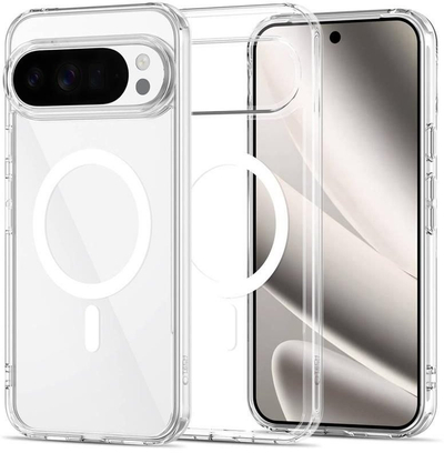 Strehë telefoni Tech-Protect FlexAir Hybrid MagSafe për Google Pixel 10 Pro XL, transparente, kundër goditjeve