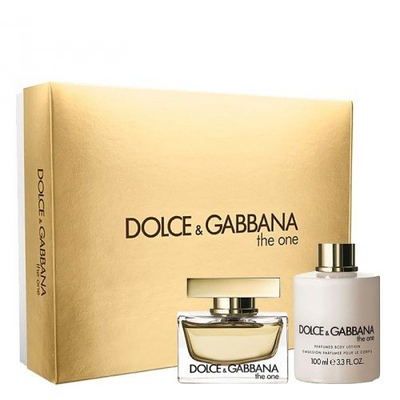 Set Eau De Parfum Dolce & Gabbana The One 50 ml + 100 ml losion