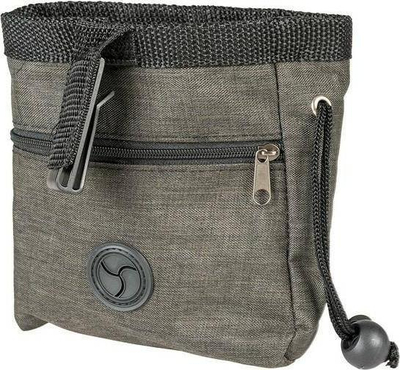Çantë për shpërblime për qen Duvo+ Treat Pouch, 7x14x14cm, gri e errët