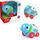 Lodër makinë elefant Huanger Bouncing Animal Car, me toptha, 12m+, blu