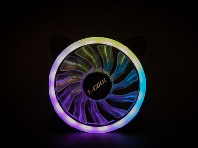 Ftohës 1stCOOL AURA EVO F12 ARGB (F12-AURA-EVO-DR), 120 mm