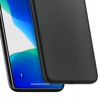 Kllëf telefoni 3mk Matt Case për Xiaomi 15 Ultra, i hollë, mat, i zi