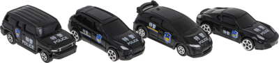 Makina lodër Ride-On Dearbong 2 në 1, me pistë parkimi dhe 4 makina die-cast, bardhë e verdhë
